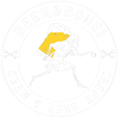 Beer & Bones Craft Beer & Mead Logo